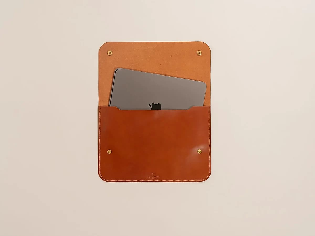 Bosphorus Leather Laptop Çantası 14 inç, İnce Profil