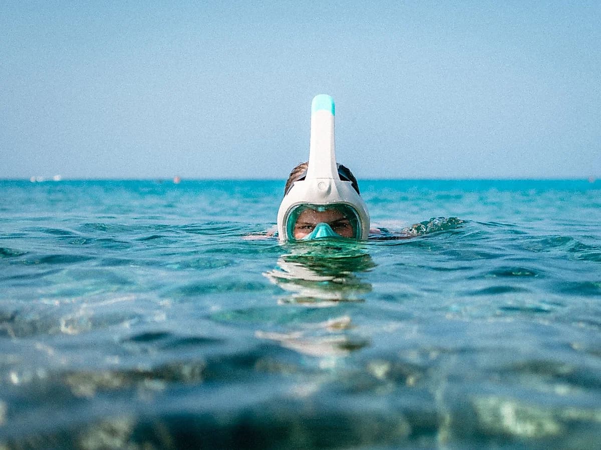 Alpiner Snorkel ve Maske Seti, Temperli Cam