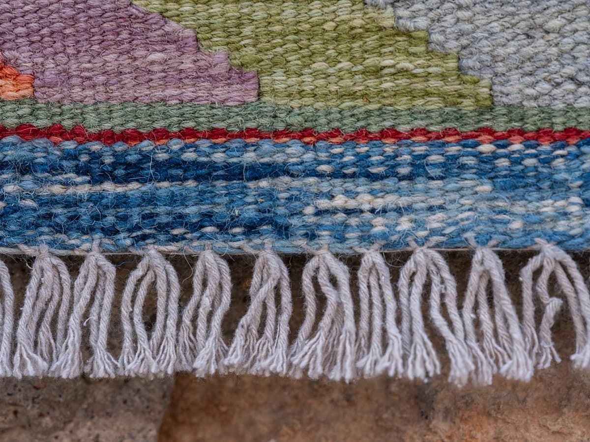 El Dokuması Kilim Yolluk, 80×200 cm