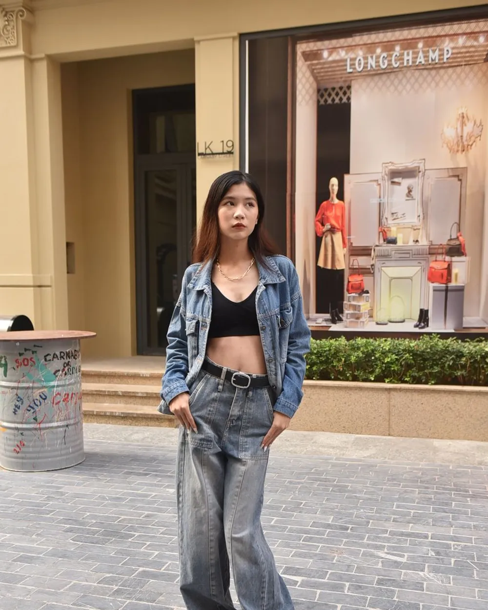 Haliç Denim Kadın Oversize Kot Ceket