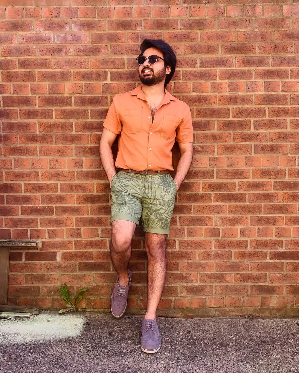Reis Chino Regular Fit Likralı Gabardin Erkek Bermuda Şort