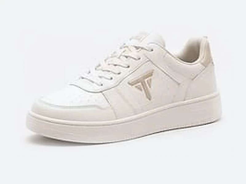 TEAM Classic beyaz unisex sneaker, yandan görünüm