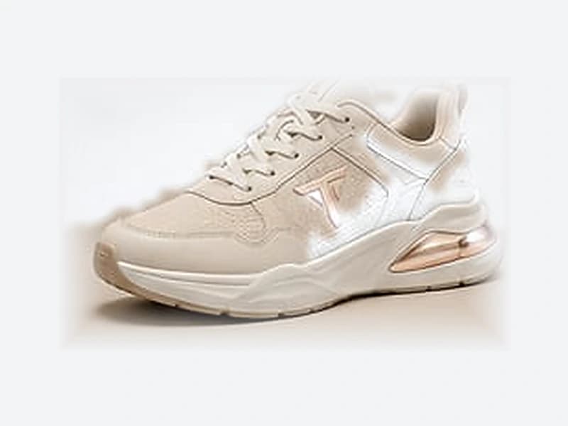 TEAM Éclat şampanya premium sneaker, yandan görünüm