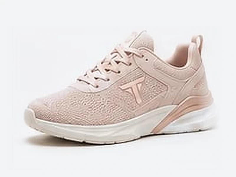 TEAM Softy pudra pembe kadın sneaker, yandan görünüm