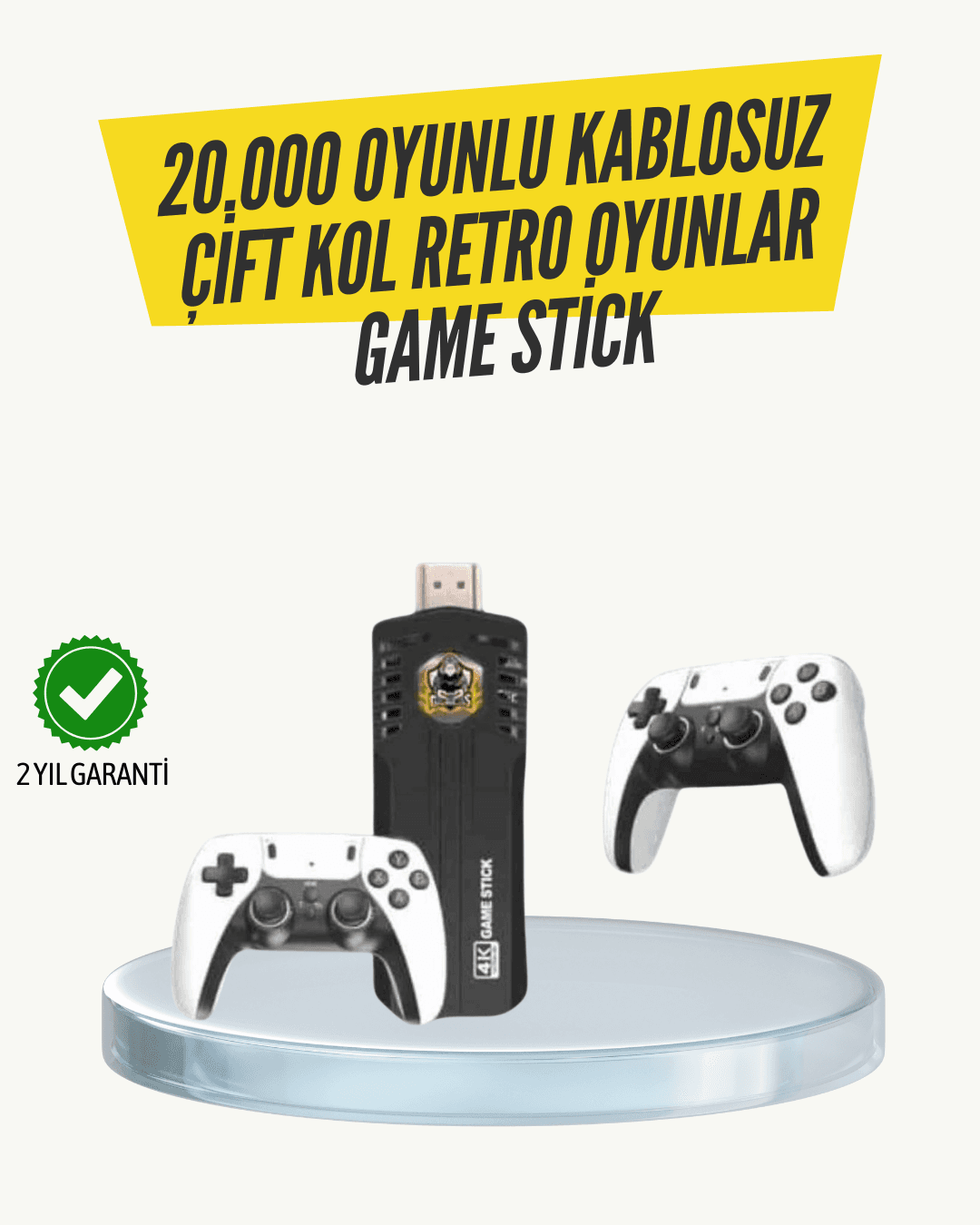 Kablosuz Retro Oyun Konsolu – Geniş Oyun Kütüphanesi ve HD Görüntü ile Sonsuz