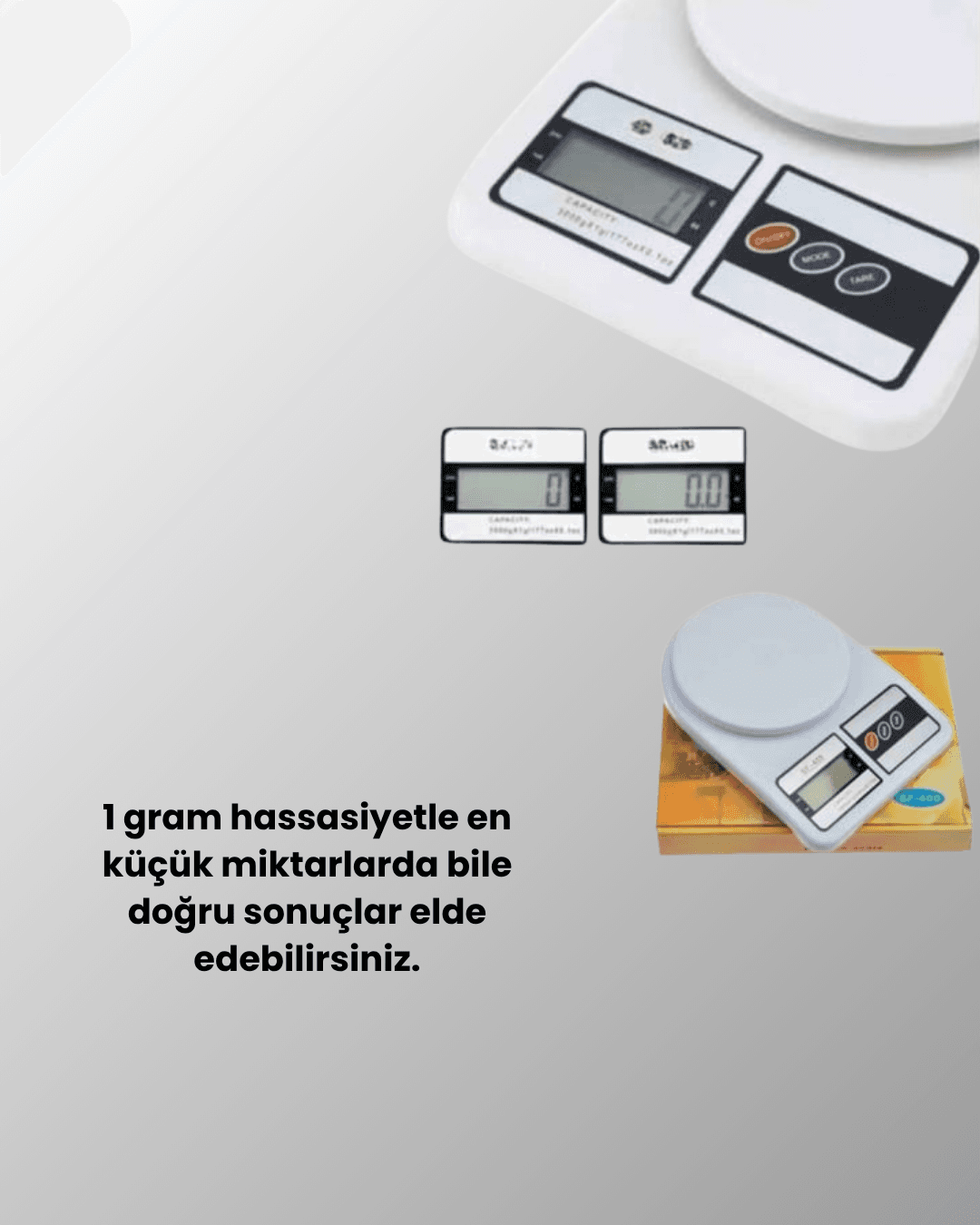 Taşınabilir Dijital Terazi – Gram ve Ons Ölçümü
