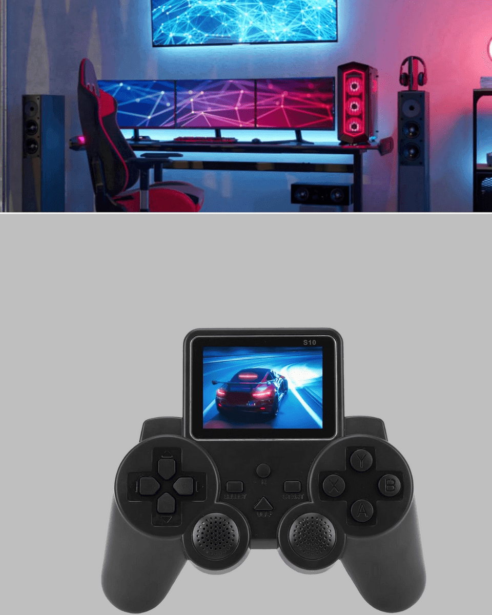 Orijinal S10 Gamepad 520 Oyunlu HDMI Bağlantılı 2025 Seri