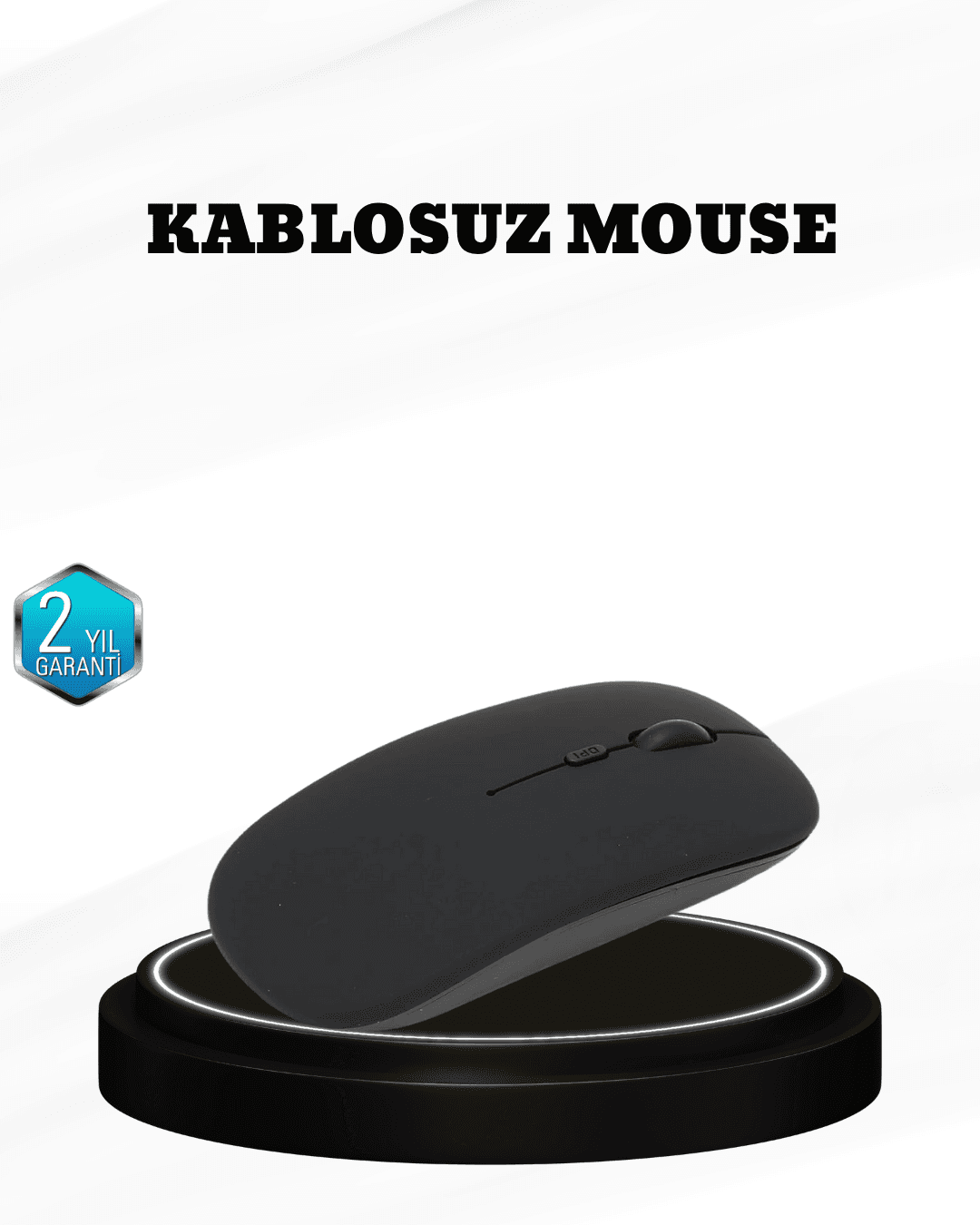 Kablosuz Oyuncu Mouse – Anlık DPI Geçişi, Gelişmiş Sensör, Hassas ve Akıcı