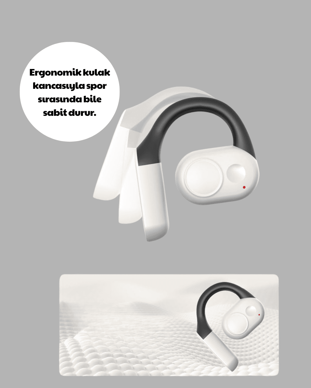 Kablosuz Bluetooth 5.0 Kulaklık – Derin Bas, Uzun Pil Ömrü, Şarj Kutulu