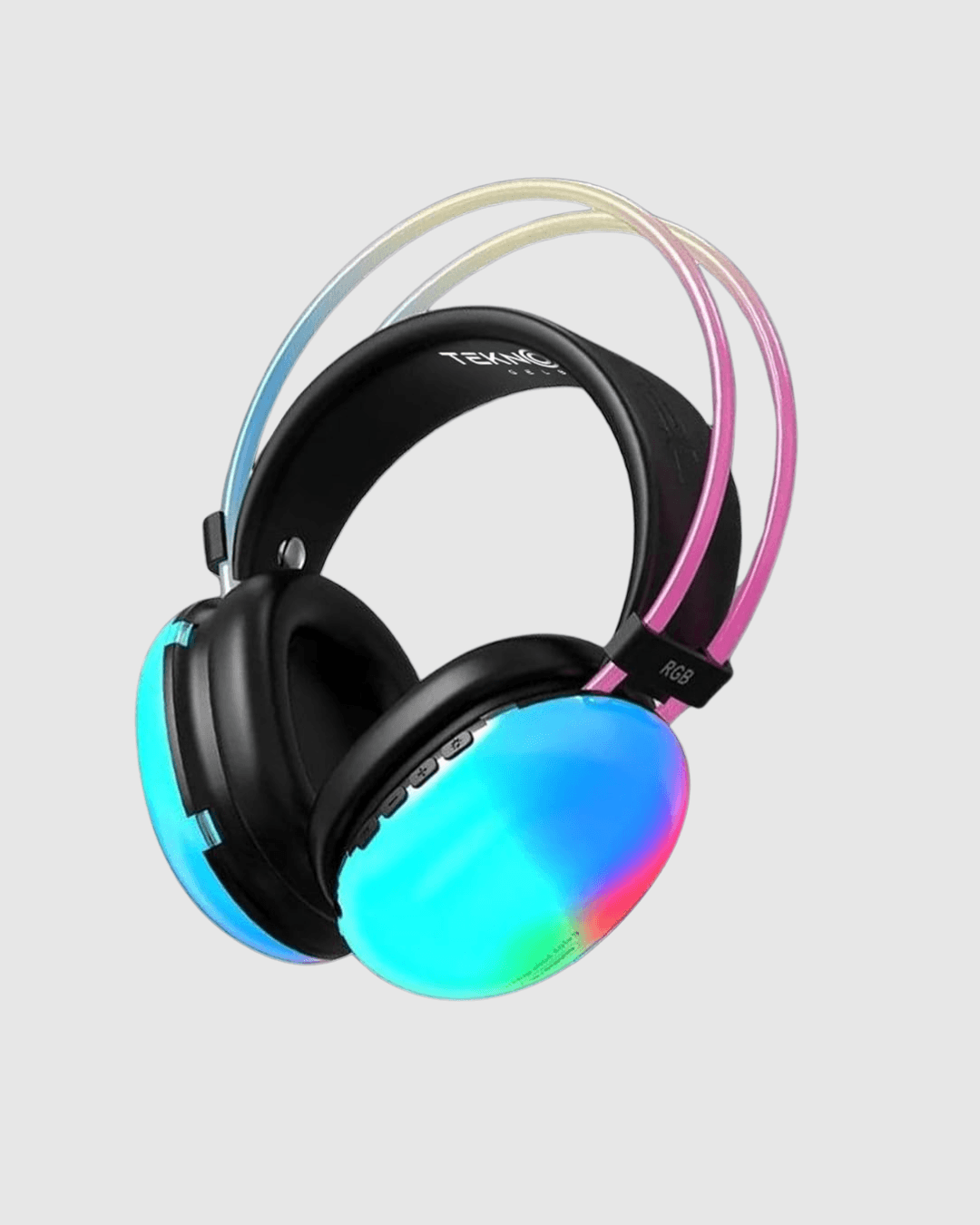 RGB Işıklı Kablosuz Kulaklık Bluetooth 5.3 800mAh IPX4