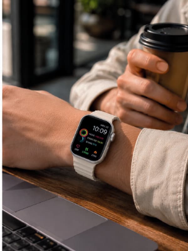 Akıllı Saat Bluetooth Arama ile 7 Kordonlu Spor ve Günlük Kullanım