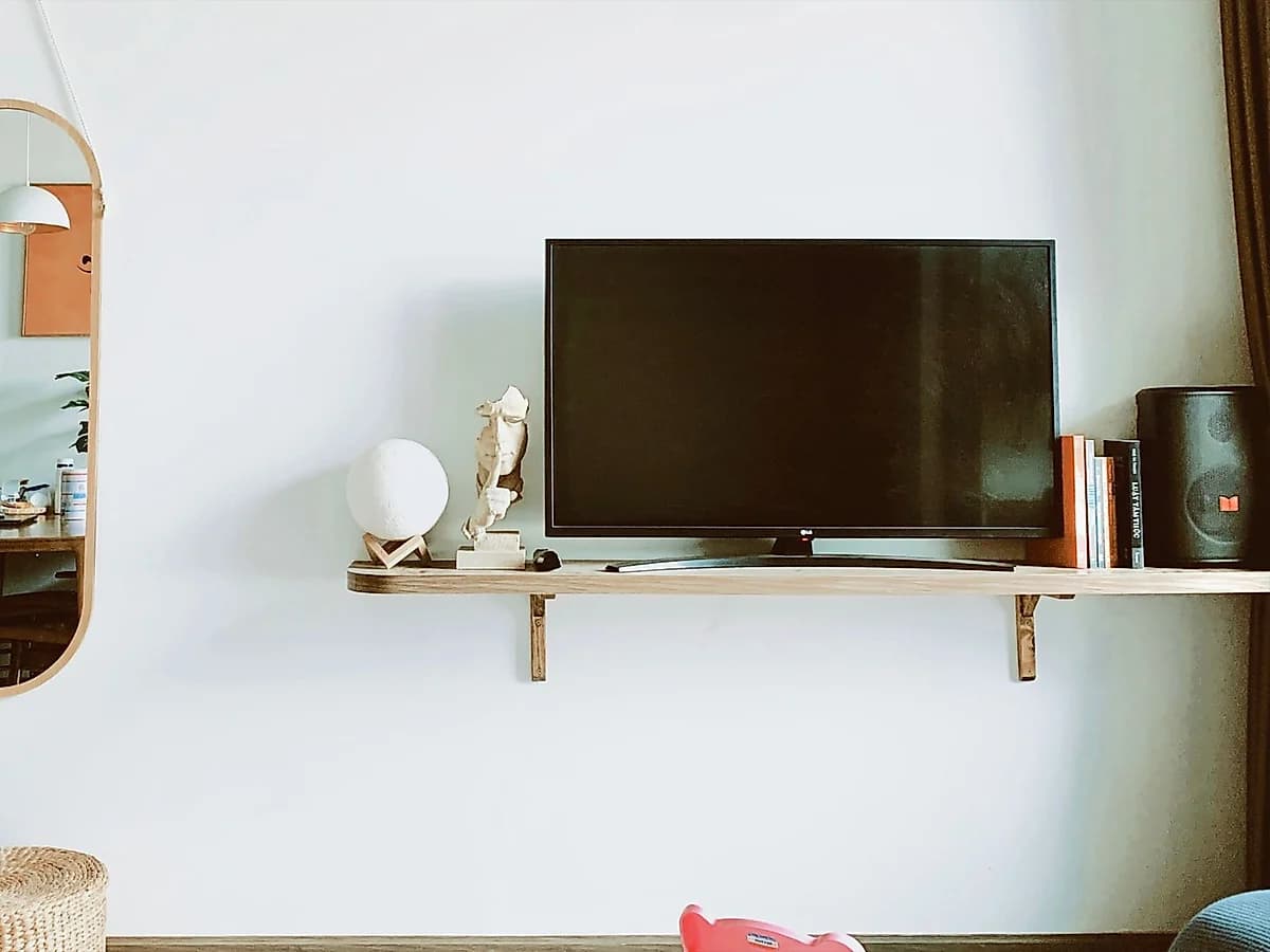 Nordicasa Ahşap Duvar Rafı, 3'lü Set Montaj Aparatlı