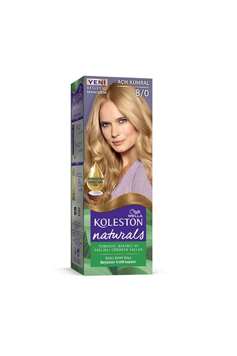 Naturals Saç Boyası Açık Kumral 8/0
