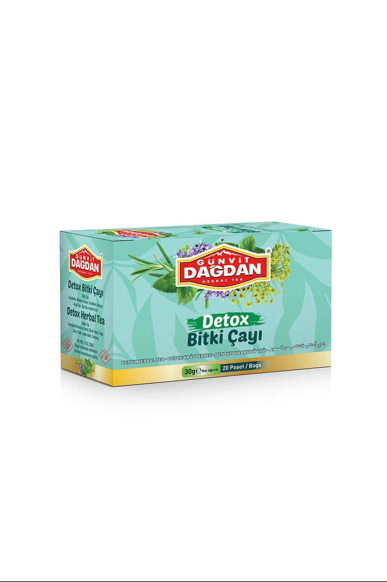 Detox Bitki Çayı Bardak Poşet 20’li