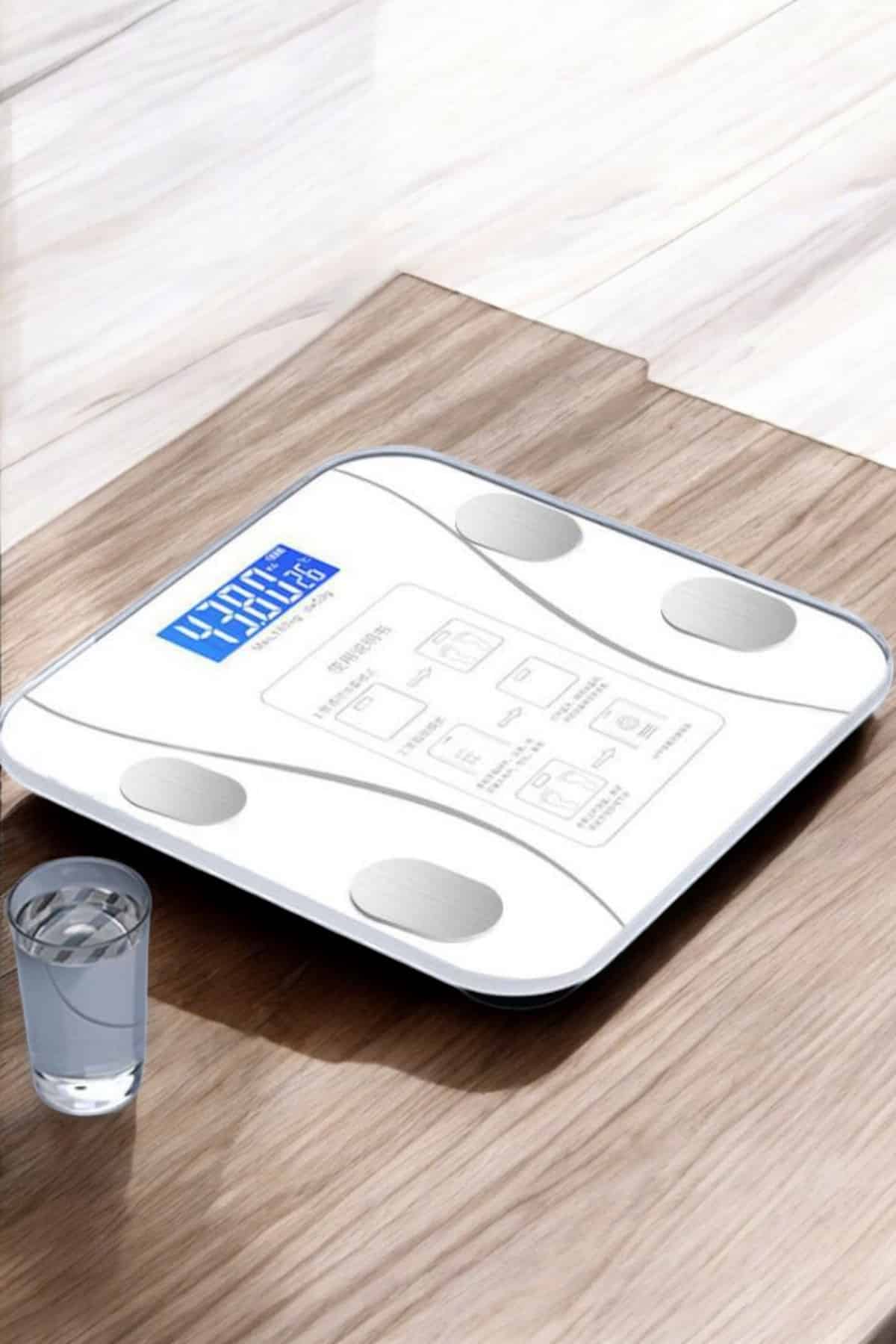 Akıllı Bluetooth Tartı 3-180 kg Ölçüm Aralığı