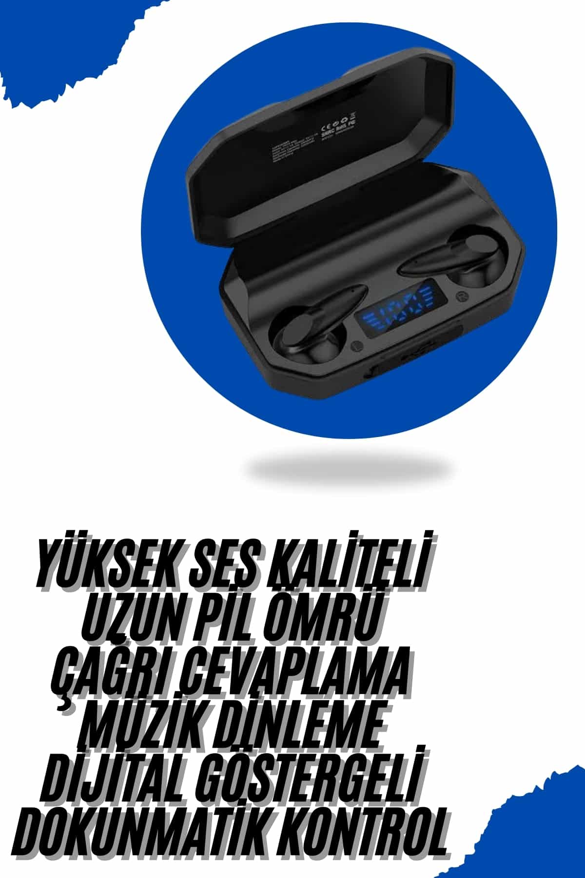 Siyah Profesyonel Oyuncu Kulaklığı Bluetooth 5.2 RGB Işıklandırmalı