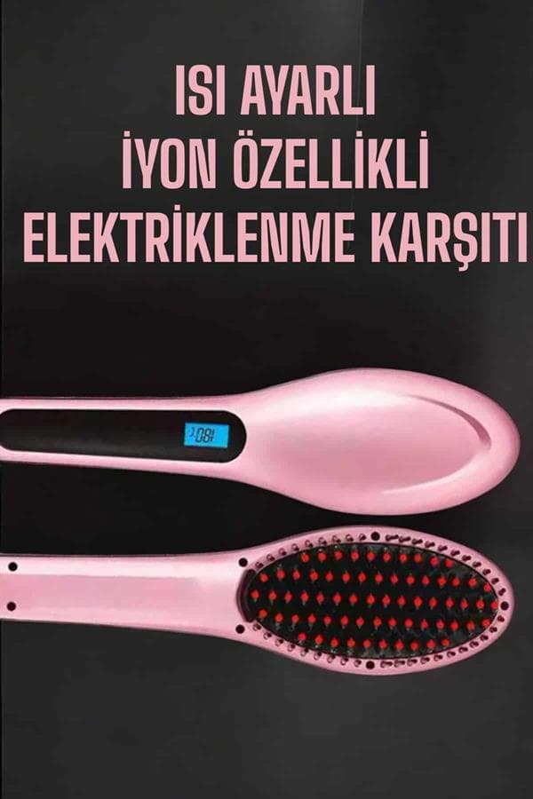 Saç Düzleştirici İyon Kontrollü Sıcaklık Ayarlı 5 Seviyeli