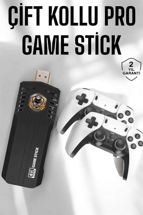 Çift Joystickli Retro Oyun Kolu 3D Oyun Desteği X8 Pro