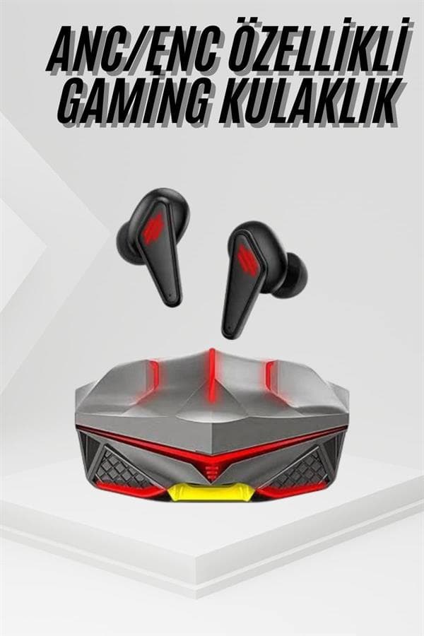 TWS Işıklı Kablosuz Bluetooth Kulaklık Oyuncu Kulaklığı
